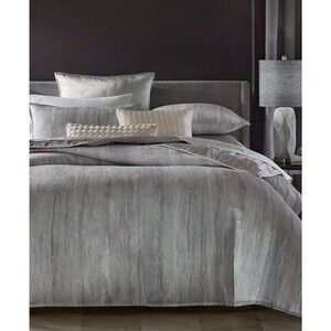 Hotel Collection Quartzite King Duvet Cover Gray $550